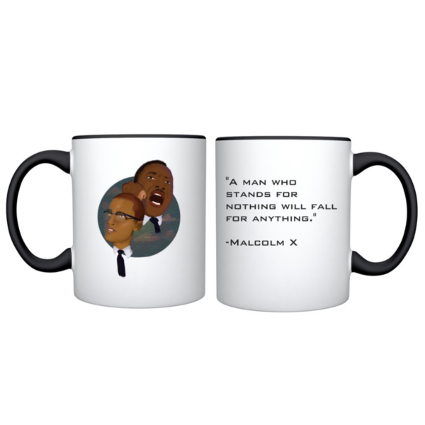 malcolm x mug